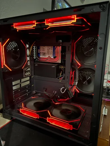 7 fans prism 5 pro e controladora pichau feather p1