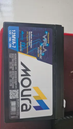 Bateria No-break Moura 12v 7ah 12MVA-7