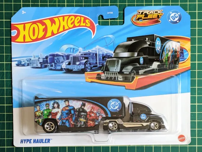 Hot Wheels DC Comics Liga da Justiça Hype Hauler Track Fleet Mattel