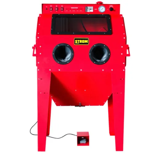 CABINE DE JATO DE AREIA STROM 350L 220V - XH-SBC350 - ALTA PERFORMANCE
