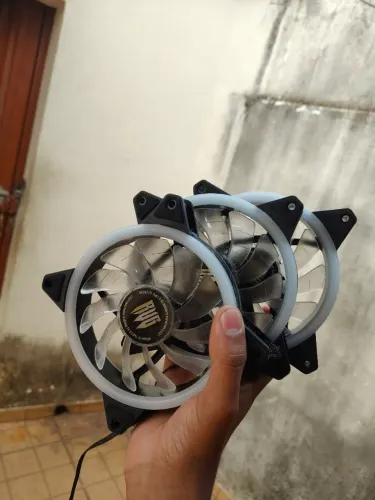 Vendo fan rgb fixo 120mm para pc