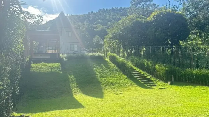 CHALÉ A-FRAME DE LUXO À VENDA - COND. GREEN LAND | TERESÓPOLIS RJ