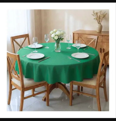 Toalha verde Redonda 1,4m