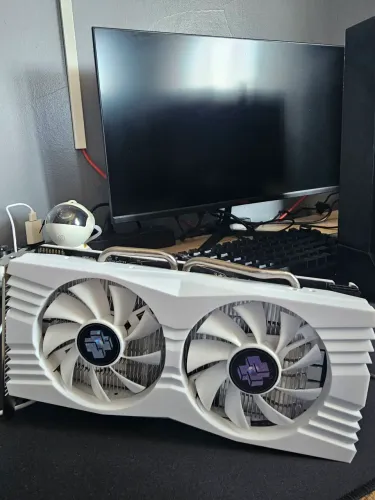 Placa de video RX580 8gb 2048sp Com defeito