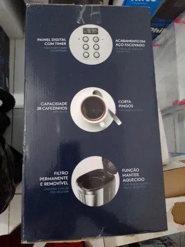 Cafeteira elétrica Eletrolux digital Nova original na caixa