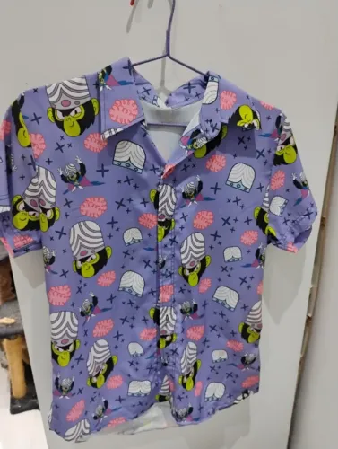 Camisa de Botão Macaco Louco - P