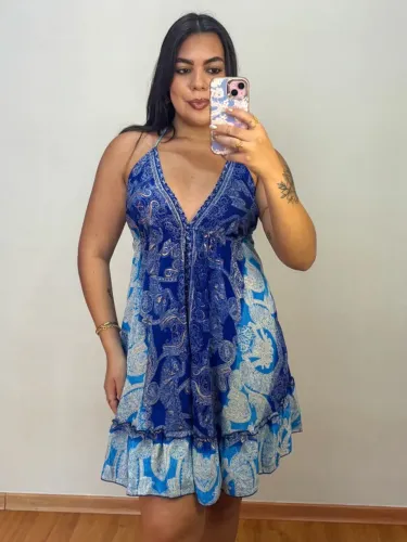 Vestido Indiano Curto Maresia