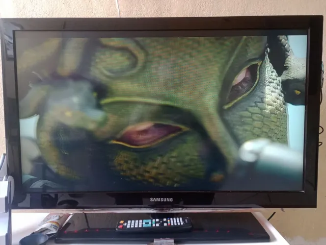 Tv Samsung 37 com Google crome vira smarth