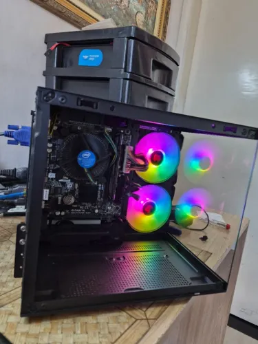 PC Gamer Entrada i5 7a Geração 8 Gigas Memória DDR4 SSD 128 Gigas Fonte 500W Somos Loja