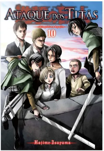 mangas de Attack on Titan (Shingeki no Kyojin) UNIDADE