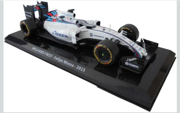Miniatura F1 Williams FW37 2015- Felipe Massa scala 1/24, metal linda miniatura!