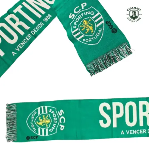 Cachecol Sporting de Portugal Original Made in Portugal