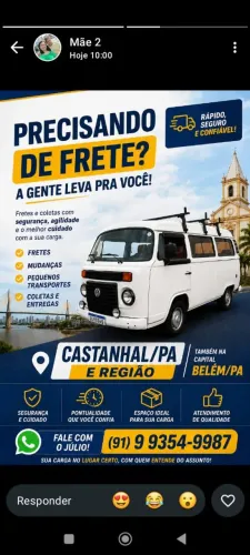 Faço fretes