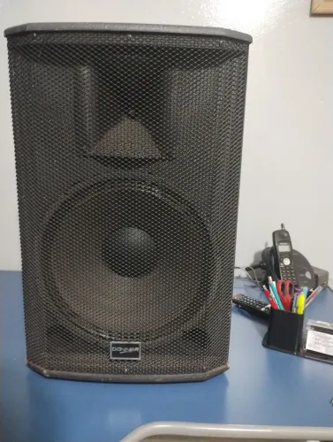 Caixa De Som Acústica Ativa Da Marca Donner Modelo Saga 12