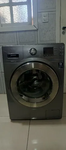 Vendo máquina de lavar e secar Samsung inox