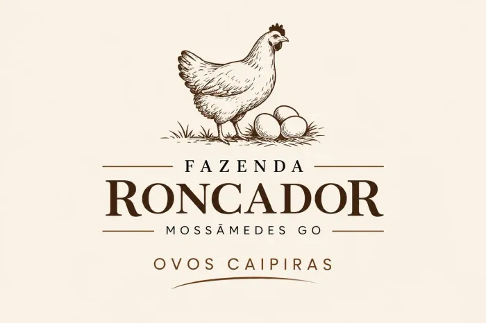 Bandeja com 30 ovos caipiras - Fazenda Roncador