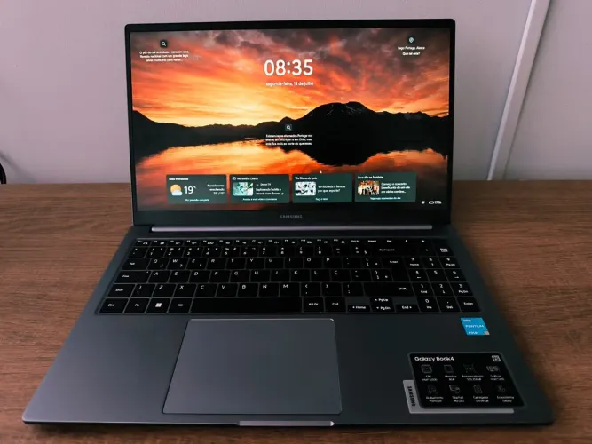 Notebook Samsung Galaxy book 4 intel
