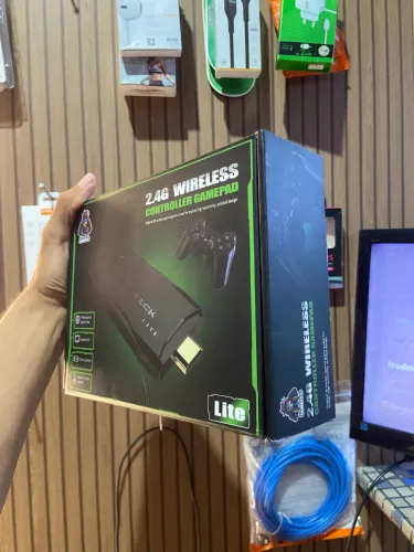 Videogame stick portátil Novos 20 mil jogos