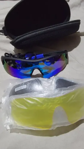 Óculos ciclismo várias lentes