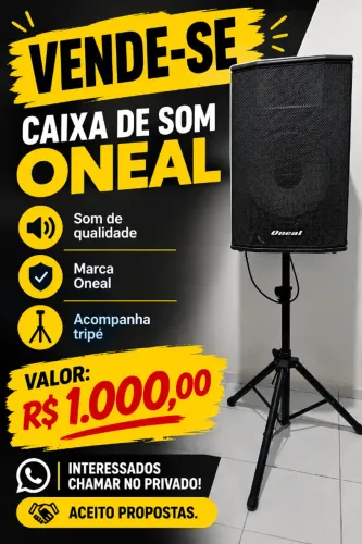 CAIXA DE SOM ONEAL