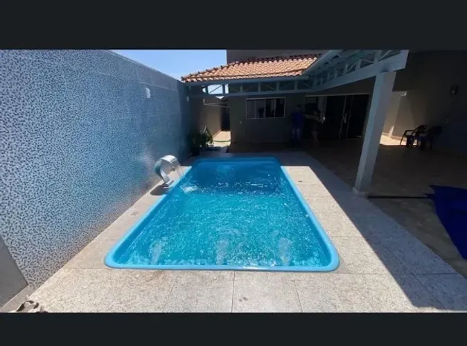 Promoção - Piscina completa com aquecedor solar