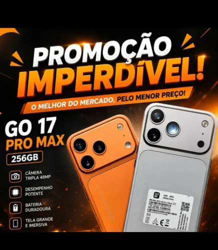 Quer Andar De 17 PRO MAX de 256gb por apenas 1250,00