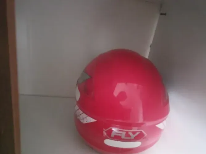 Capacete fly raptor 56/58 - vermelho 