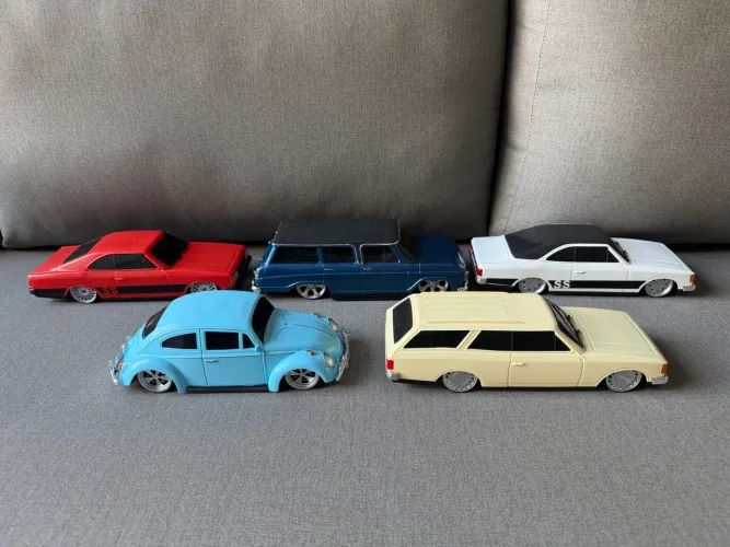 Coleção de miniaturas customizadas