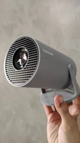 Projetor Magcubic HY300 - Full HD 720p - 200 ANSI Lúmens - Cinza - Novo