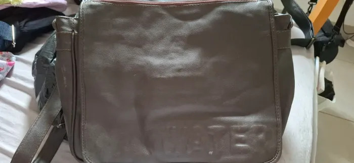 Bolsa de couro sintético