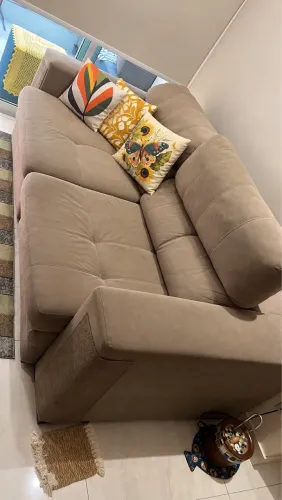 Sofá retrátil e reclinável