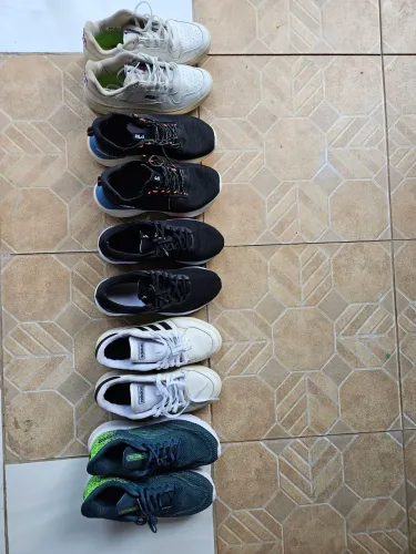 Conjunto de tênis variados, Adidas, fila, olympikus,CADA UM POR 45