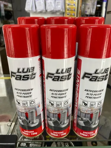 Promoção! Desengripante Lub Fast 300ml. De R$ 21,90 por apenas R$ 15,00