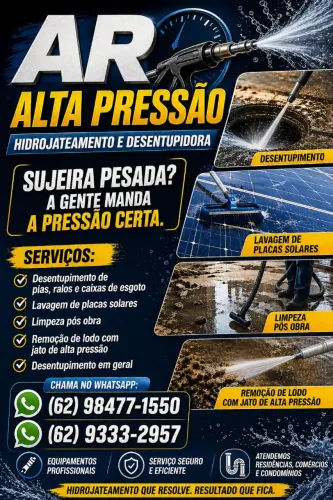 Desentupidora e hidro jato 