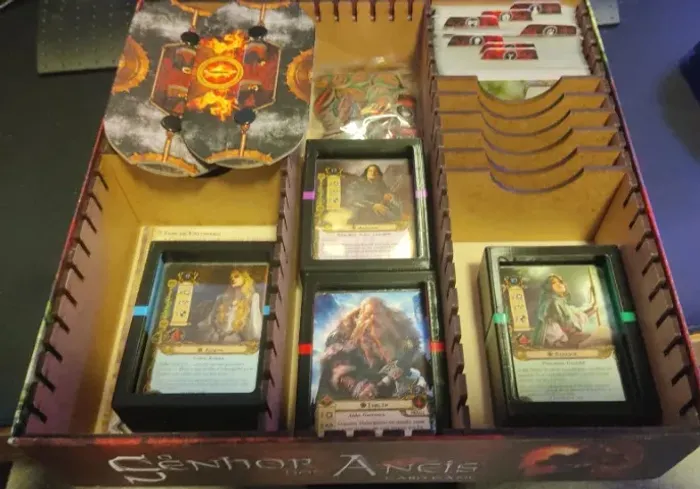 Senhor dos Anéis - The Card Game (2011) - Caixa Base com extras