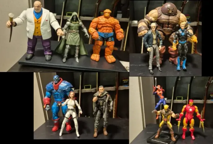 Coleção Action Figures Marvel Vários Bonecos Oficiais