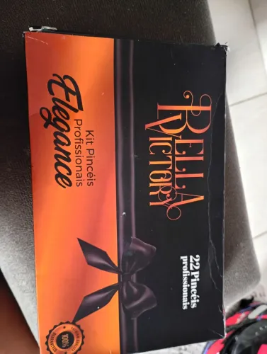 Kit de pincéis profissionais de quality Premium com 22 peças da Bella Victory 