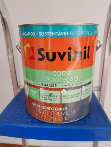 Tinta Suvinil esmalte base água