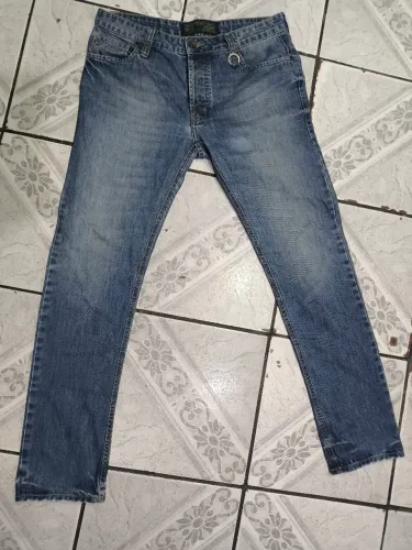 Calça jeans masculina colcci denim tamanho 42 slim fit nova