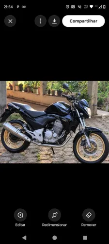 Vendo moto impecável CB 300 preta