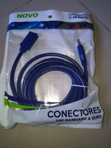 Cabo extensor USB 3 metros
