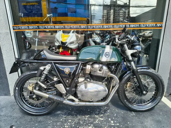 Royal Enfild continental gt 650 2022 a mais nova  apenas 8.000 km