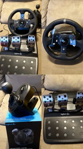 Volante Logitech G920 com Câmbio Seminovo 