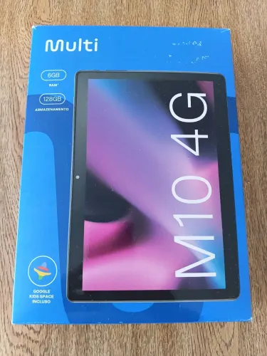 Tablet multi m10 4g 128 gb 6 ram 