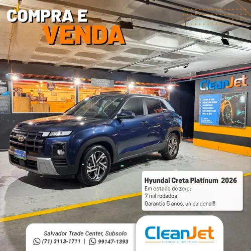 Hyundai Creta Platinum 1.0 TB 12V Flex AUT 2026