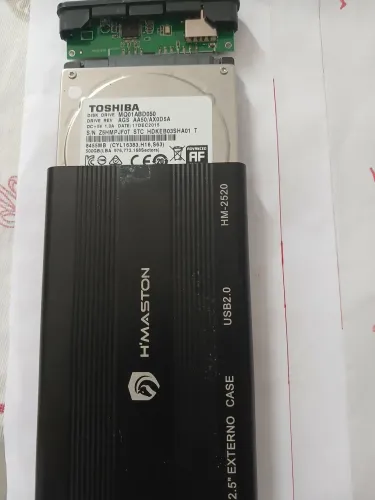 Hd externo Toshiba 500gb