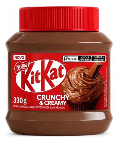 Pack 2x Chocolate Kitkat Crunchy & Creamy 330g Nestlé Q01