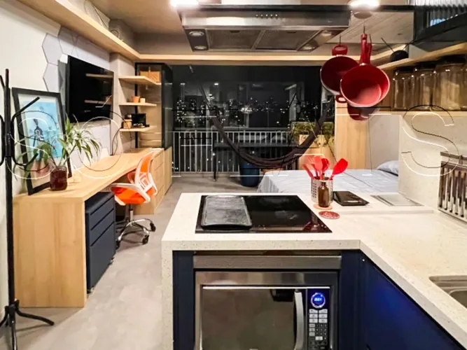 Studio BK30 no Largo do Arouche, a poucos passos da Praça da República