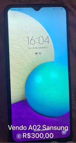 Célula Samsung A02 (Semi-Novo)