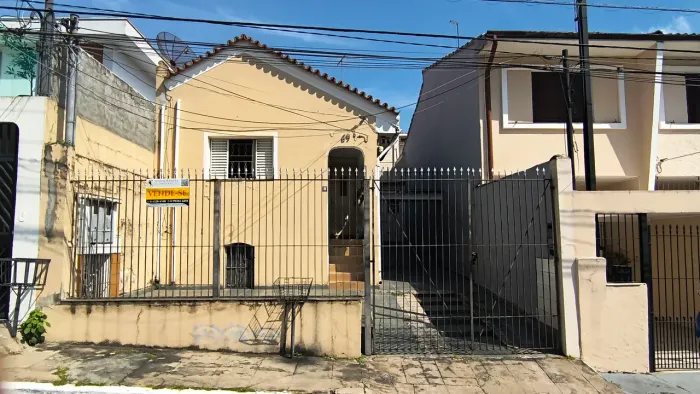 Tatuapé terreno c/ 165m² c/2 residências excelente localização próximo supermercado lopes